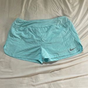 Baby blue Nike shorts. Size XL.